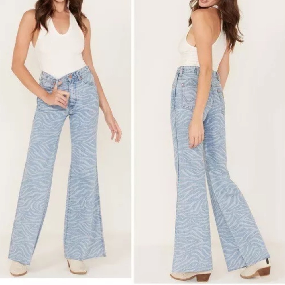 Wrangler Wanderer High Rise Flare Jean Sz 31 / 32